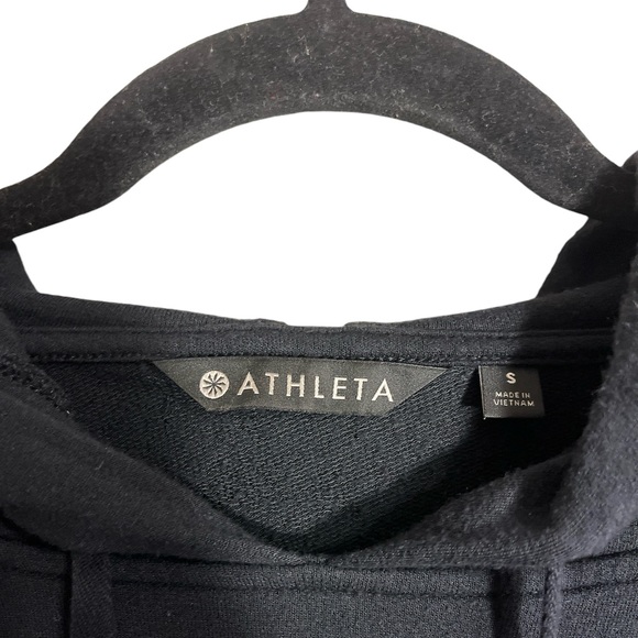 Athleta | Open Heart Hoodie with Mesh Panel on Sleeves and Hood - Size Small - Picture 2 of 5